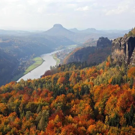 Terrassen-retreat In Sachsen, Cleaning Included *